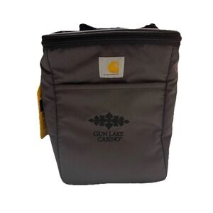 Brand New Rare Carhartt Gun Lake Casino 6 Can Cooler Grey Koozie Concert Park